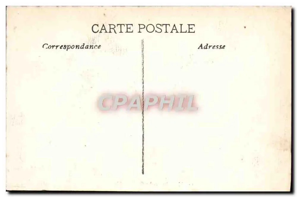 Marselha — O Castelo de If — Editor não identificado, n° de série 10 - Verso