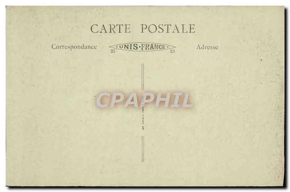 Arras (P.-de-C.) vor dem Krieg — Das Rathaus und der Glockenturm — Éd. Panchois, Béthune - Rückseite