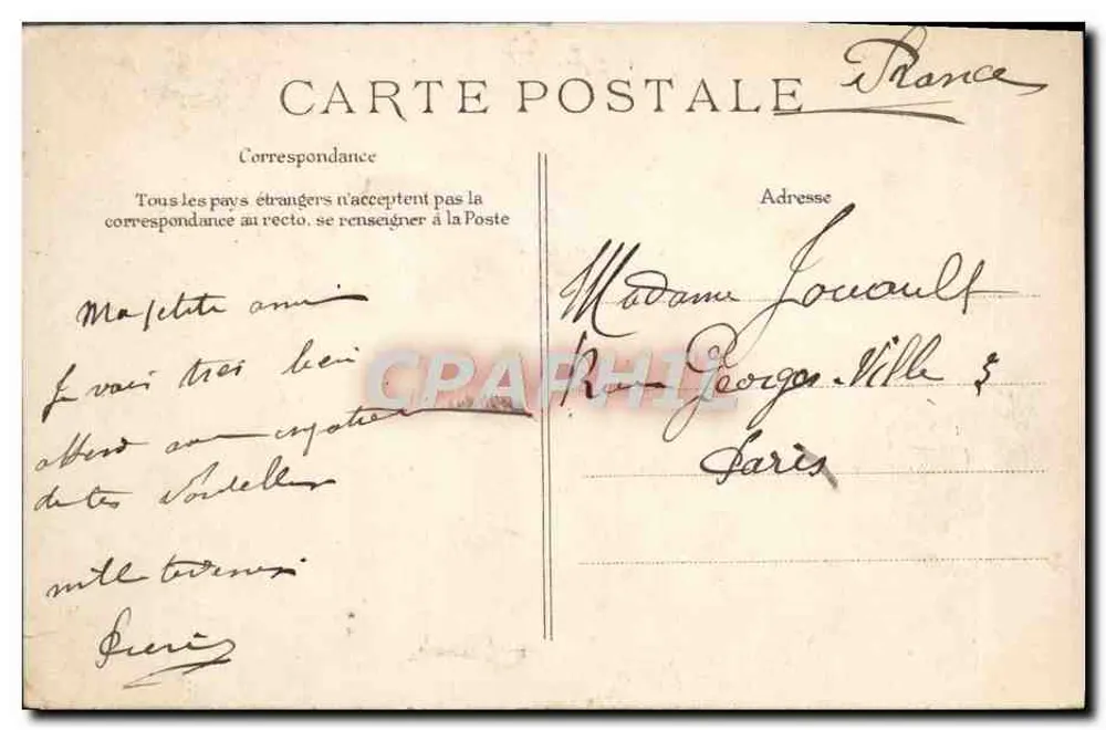 San Sebastián — Puente de María Cristina — éditeur inconnu, n° 69 - Verso