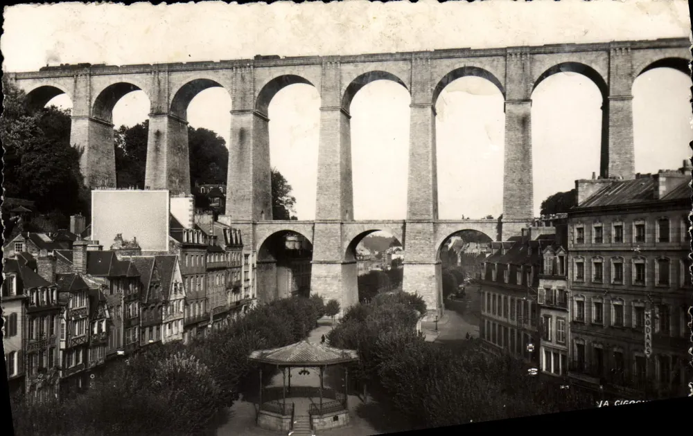 Viaduto de Thiers — vista panorâmica — Editor Va Gigon (n°29) - Frente