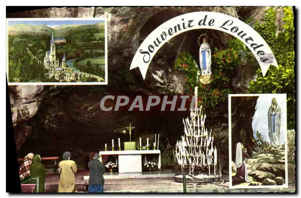 Lourdes — Erinnerung an Lourdes — Edition YAN-ROGE - Vorderseite