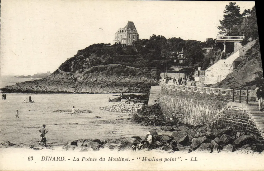 Dinard - A Ponta do Moulinet — LL, n°63 - Frente
