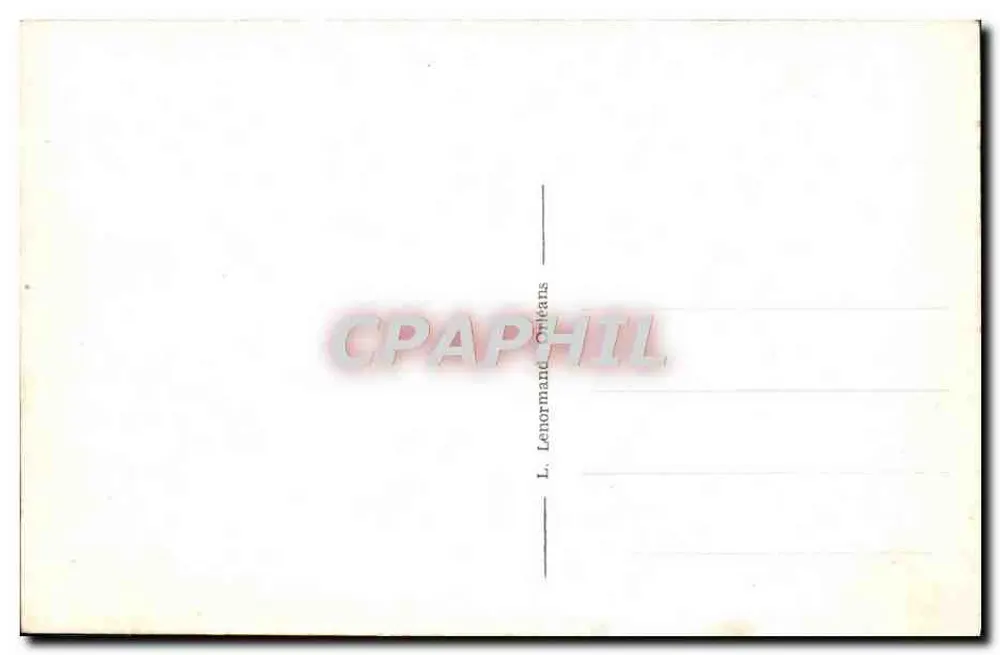 Orléans — Vista geral — L. Lenormand, Orléans - Verso