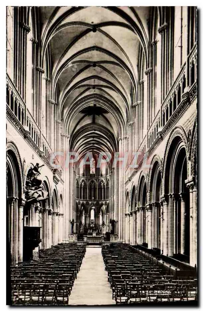 Interior da catedral — Bayeux (Calvados) — Edição « La Cigogne » - Frente