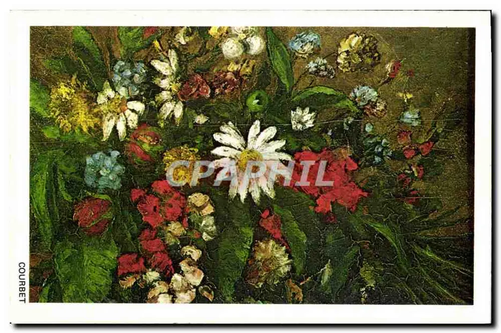 फूल — कोर्बेट के एक कार्य की प्रतिलिपि — स्टेलाकार्ट्स पेरिस, संख्या 41-563 - आगे
