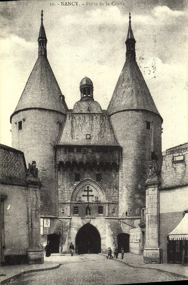 NANCY — Porta de la Craffe — Cartas de outrora, editor CEE - Frente