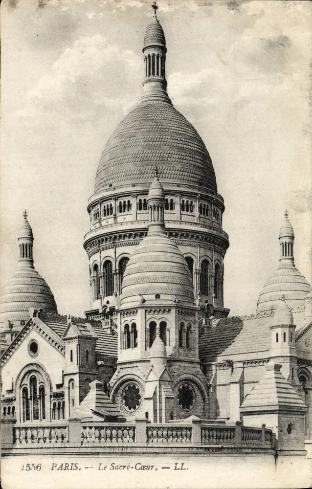 Paris — Le Sacré-Cœur — éditeur LL. n° 1556 - Frente