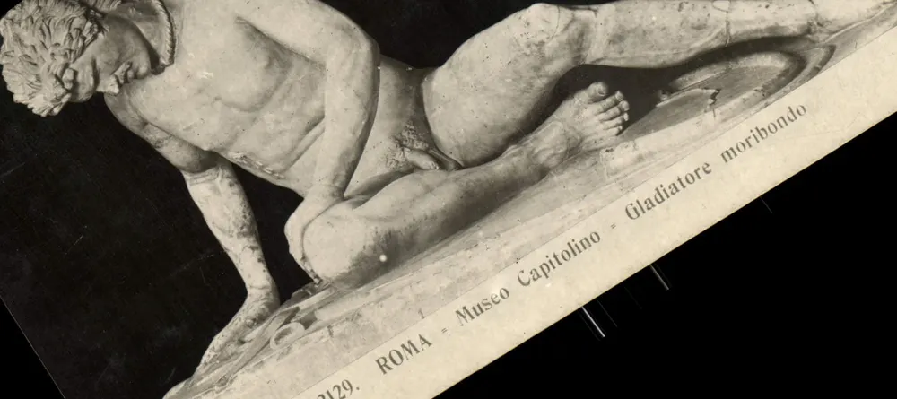 Sterbender Gladiateur — Statue im Capitolinischen Museum — Verlag Ed. Paninimiglio, n° 3129 - Vorderseite