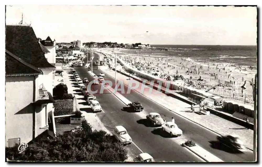 O Remblai e a Praia — PORNICHET — Réal-Photo - Frente