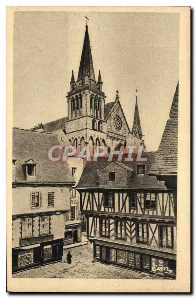 Vannes (Morbihan) — Alte Häuser der Place Henri-IV — Verlag Cian - Vorderseite