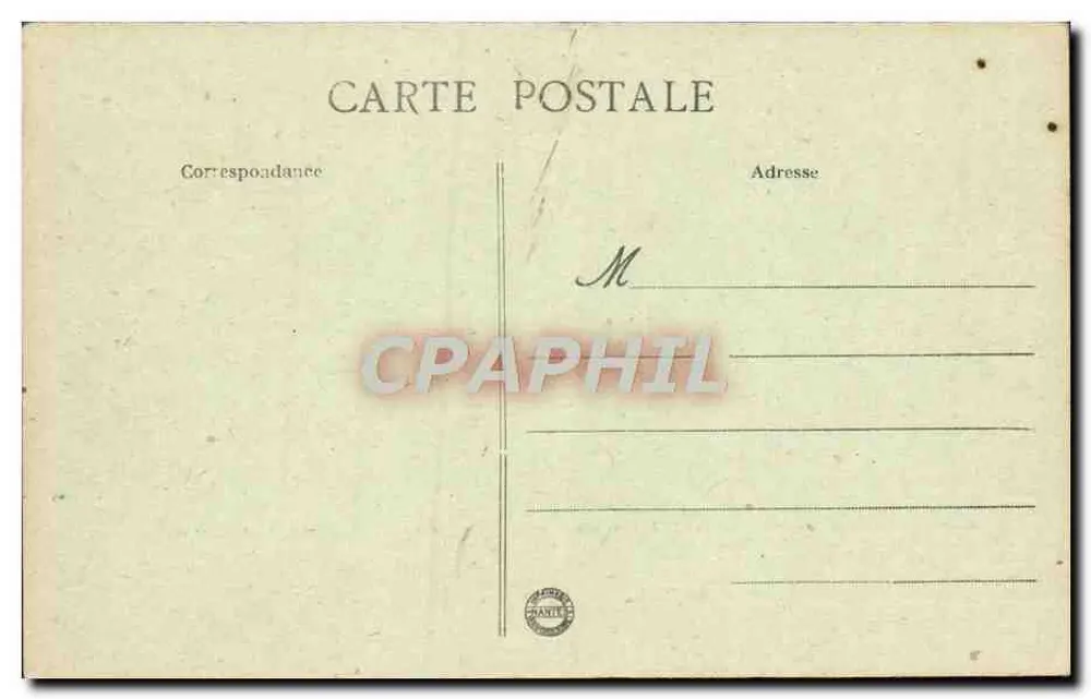 Sens (Yonne) — La Caserne Gémeau et le portrait du Général - Rückseite
