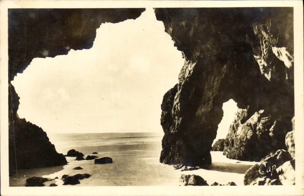 Gruta de Romêo — Morgat — editor « REAL-PHOTO » n°28 - Frente