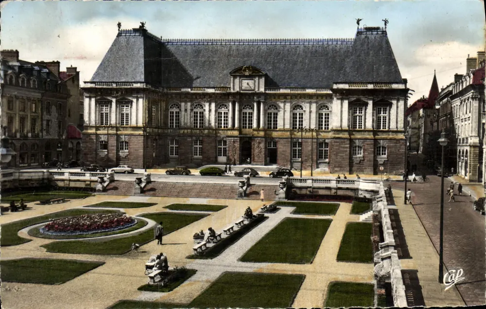 Rennes - O Palácio de Justiça — Centro Turístico do Oeste, editor Cap - Frente