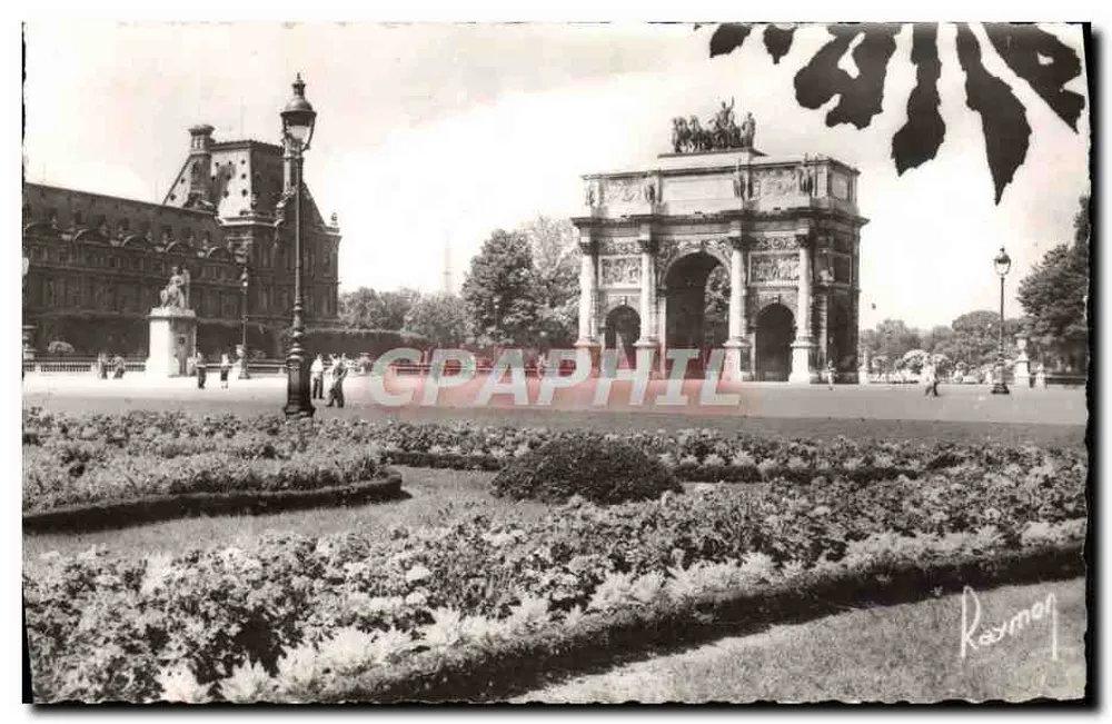 Tuileries-Garten und der Arc de Carrousel — Bilder von PARIS 133 — Éditions d'Art RAYMON (S.-et-O.) - Vorderseite