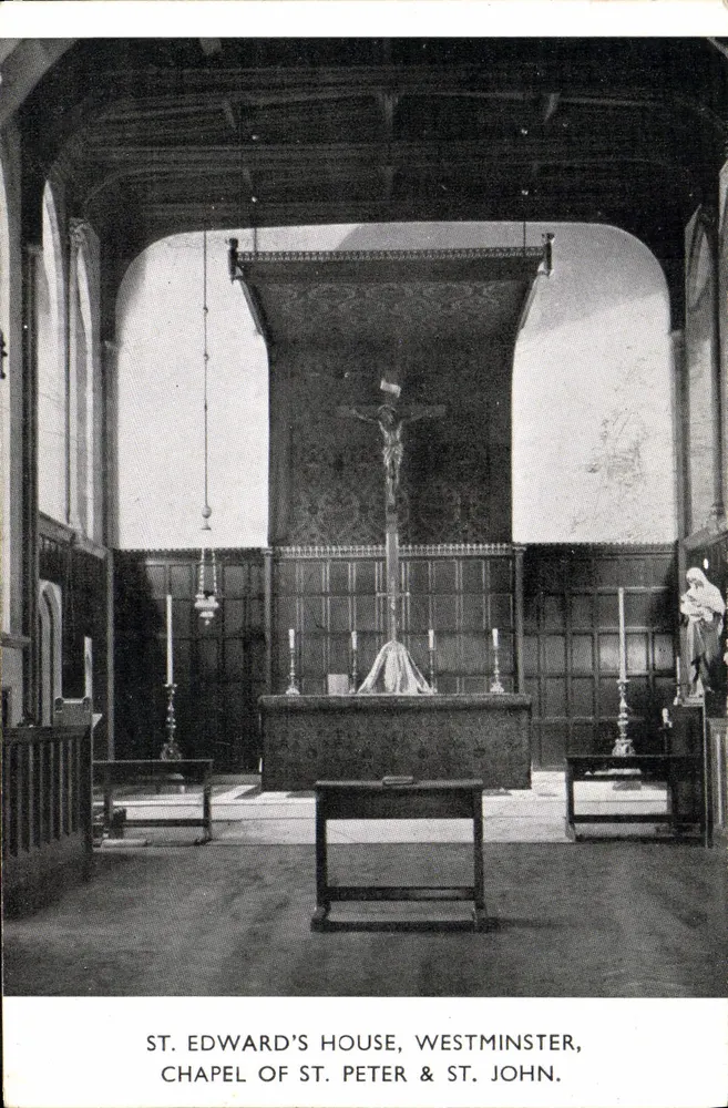 Kapelle des Heiligen Petrus und Johannes — Saint Edward, Westminster - Vorderseite