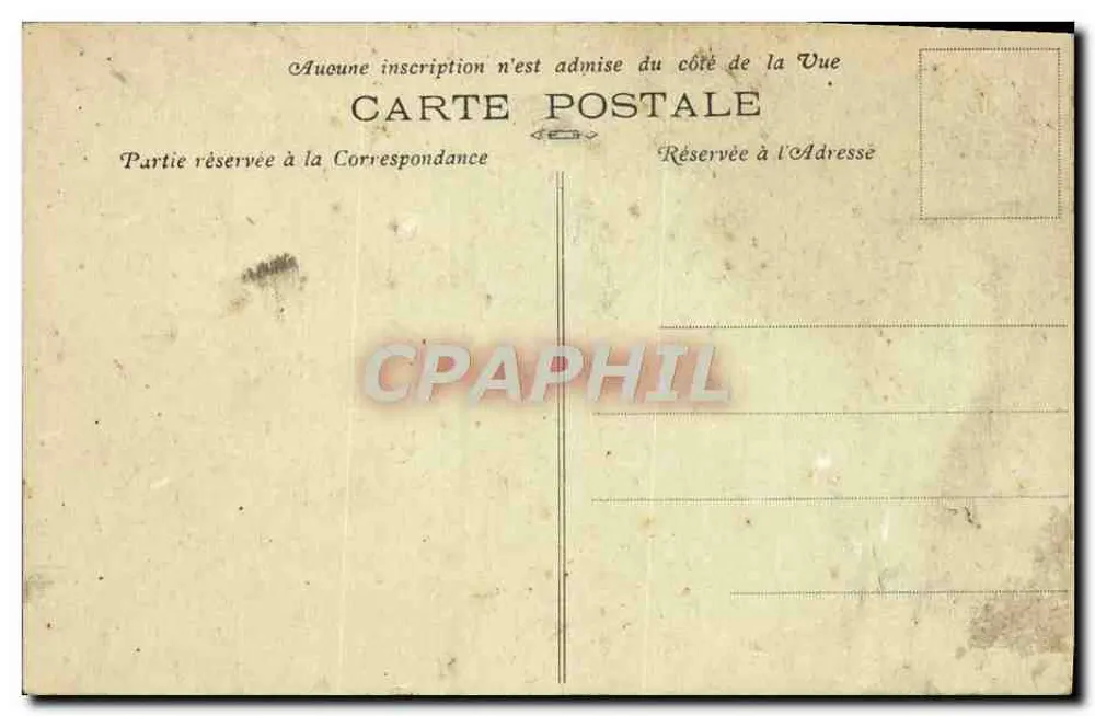 Lourdes (Hautes-Pyrénées) — Aparecção da Virgem — Fototipia Marcel Delboy, Bordeaux, n°56 - Verso
