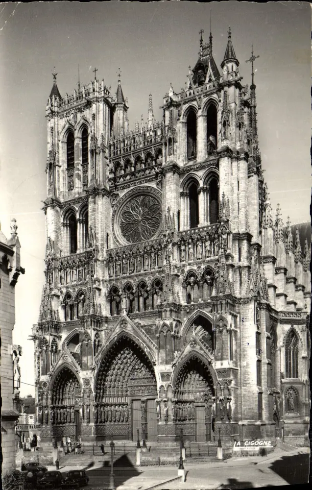 Amiens - A Catedral — vista geral — Éditions de Talleyrand, n° 80.021.57 - Frente