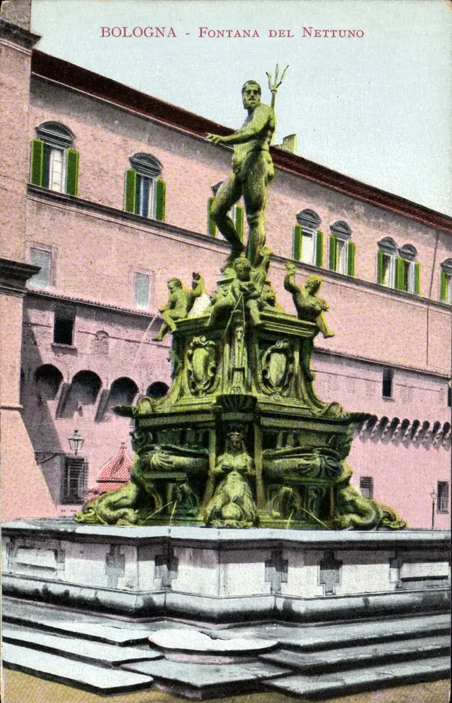 Bologna - Fontana del Nettuno — Verlag A. Jurizza - Vorderseite