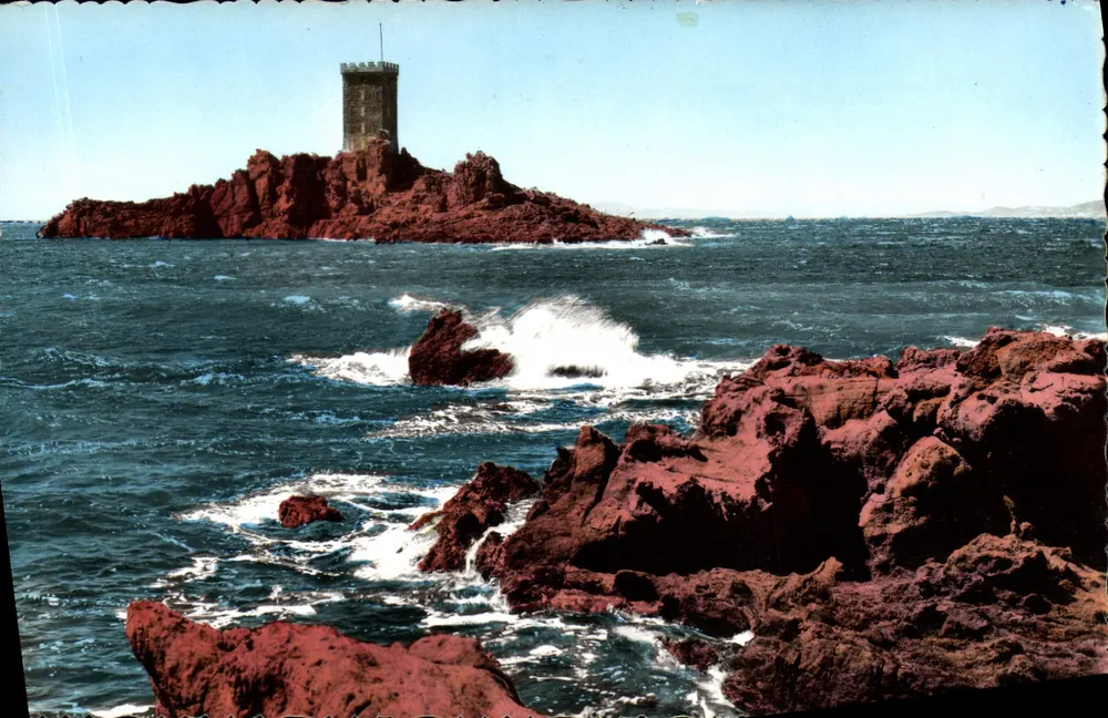 Farol da Ilha d'Or — Saint-Raphaël (Var) — Ed. AJAX, Mônaco - Frente