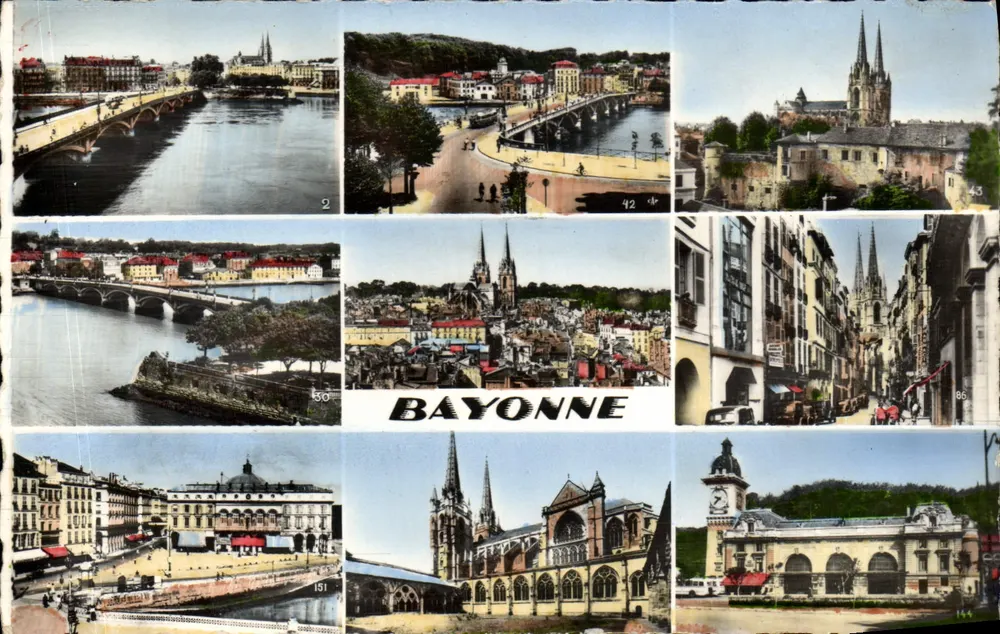 Bayonne — Panoramablick — Réal-Photo - Vorderseite