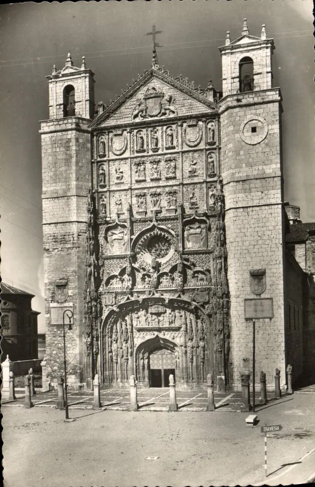 Valladolid — Fassade der Kirche Saint-Paul — Edition Garrabella - Vorderseite