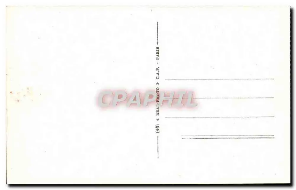 La Corouche - O Profeta — Marselha, editor C.A.P. n°173 - Verso