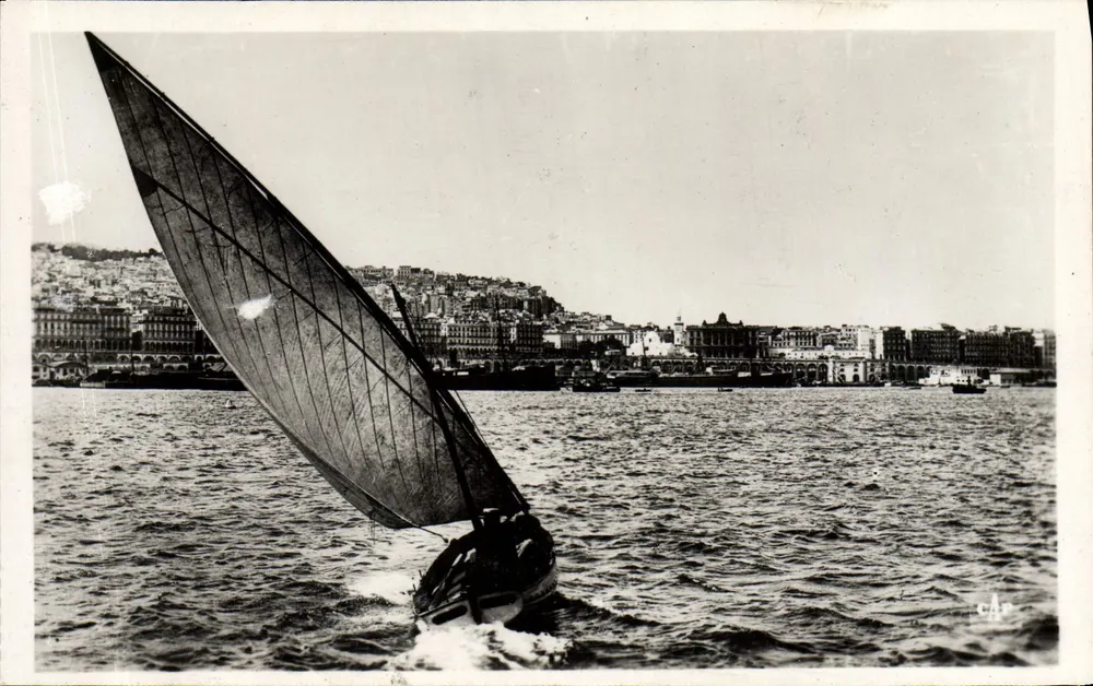 Algérie — Widok z portu — G.A.P. - Paryż - Awers