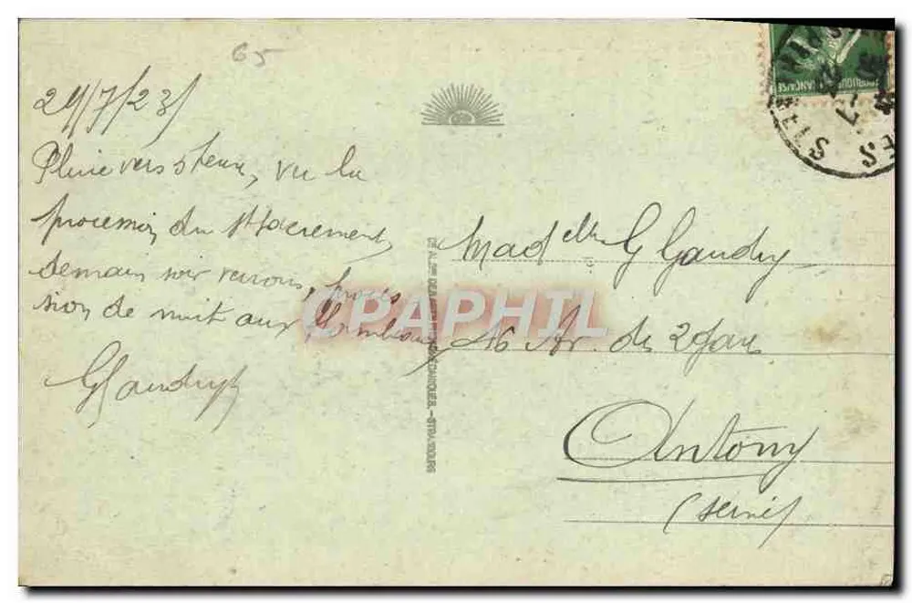 Lourdes - A Basílica e a Esplanada — Editor: Postes, n° 12 - Verso