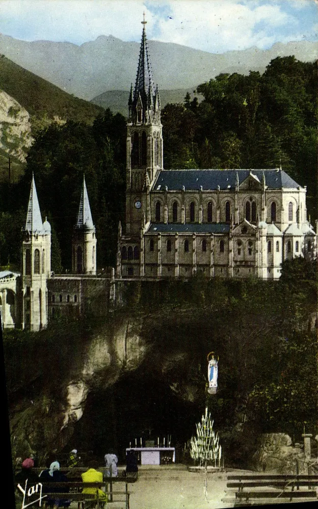 Lourdes — A Basílica e a Gruta — Éditions YAN, n° 31-M - Frente