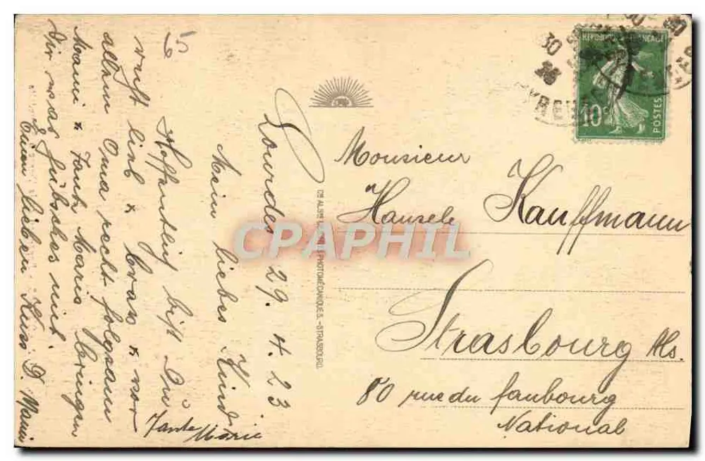 Lourdes - Aparecida da Virgem para Bernadette - Editor AD n°172 - Verso