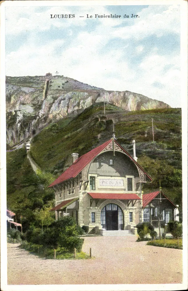 Lourdes — O Funicular do Jer. — Editor : - Frente