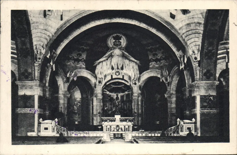 Kirche des Rosenkranzes — Lourdes — Edition P. Doucet - Vorderseite