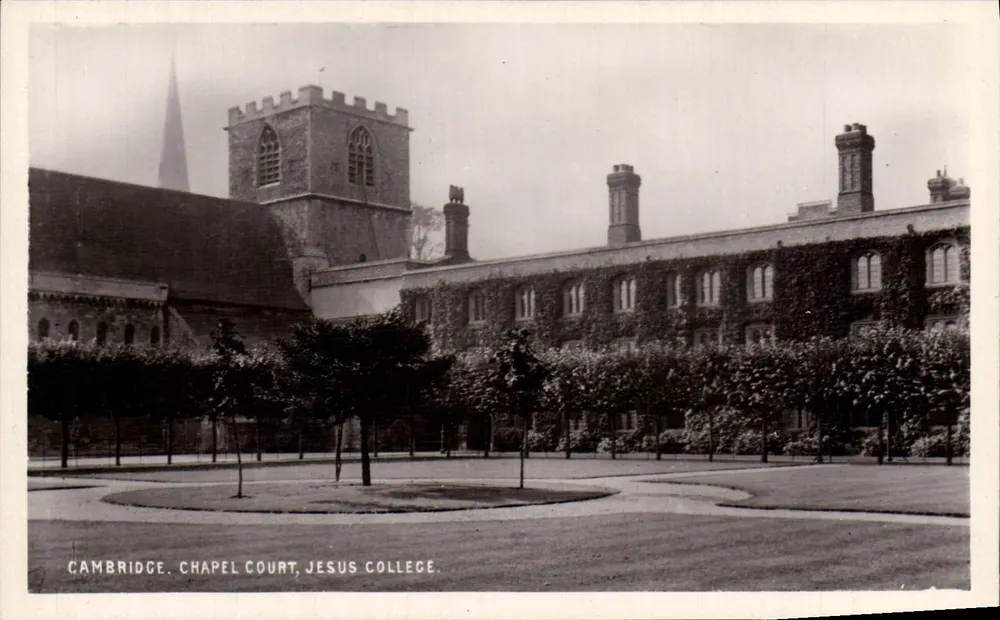 Cambridge. Chapel Court, Jesus College — Kingsway Real Photo Series - Vorderseite