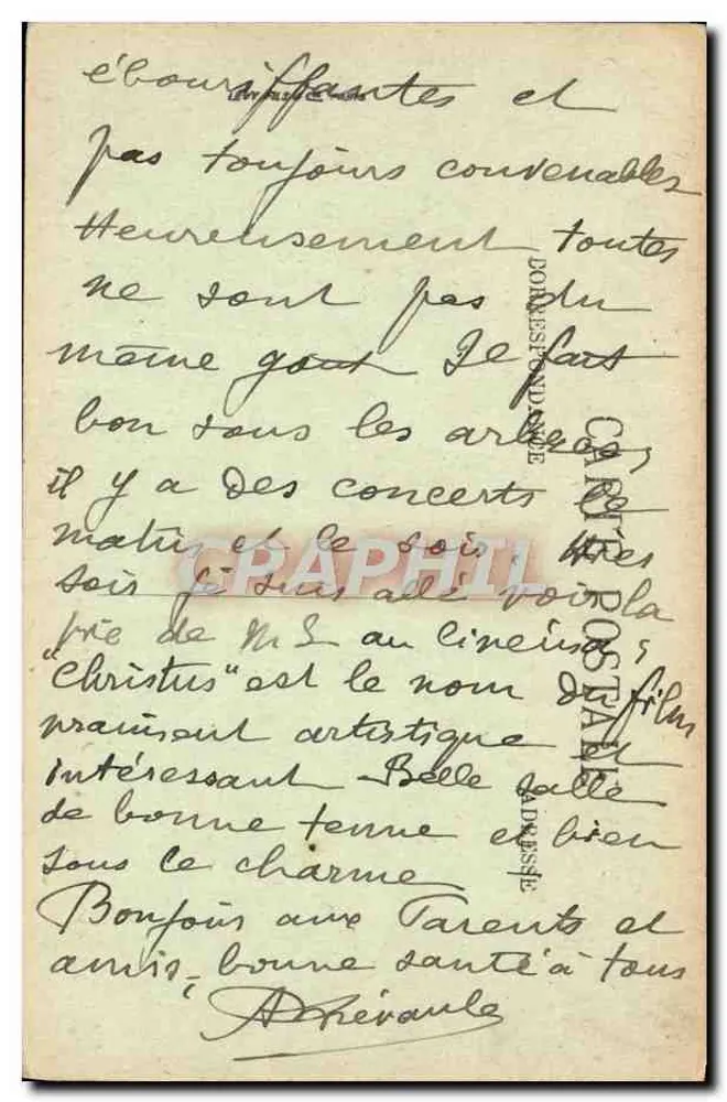 Vichy — A Fonte dos Célestins — M. Lucien Woogt, Arquiteto - Verso