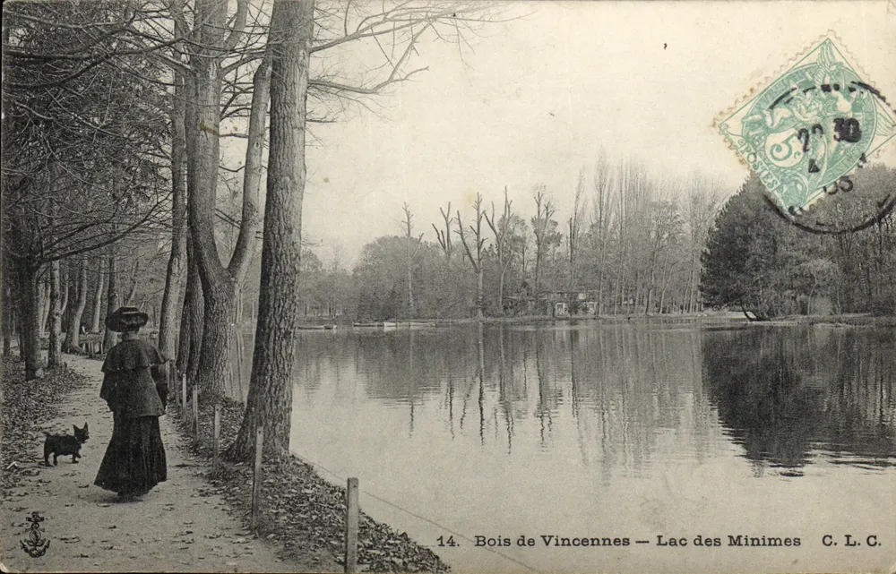 Bois de Vincennes — Lac des Minimes — C. L. C. - Vorderseite