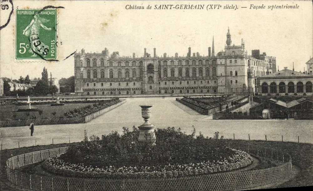 Castelo de SAINT-GERMAIN (século XVI) — Fazenda setentrional - Frente