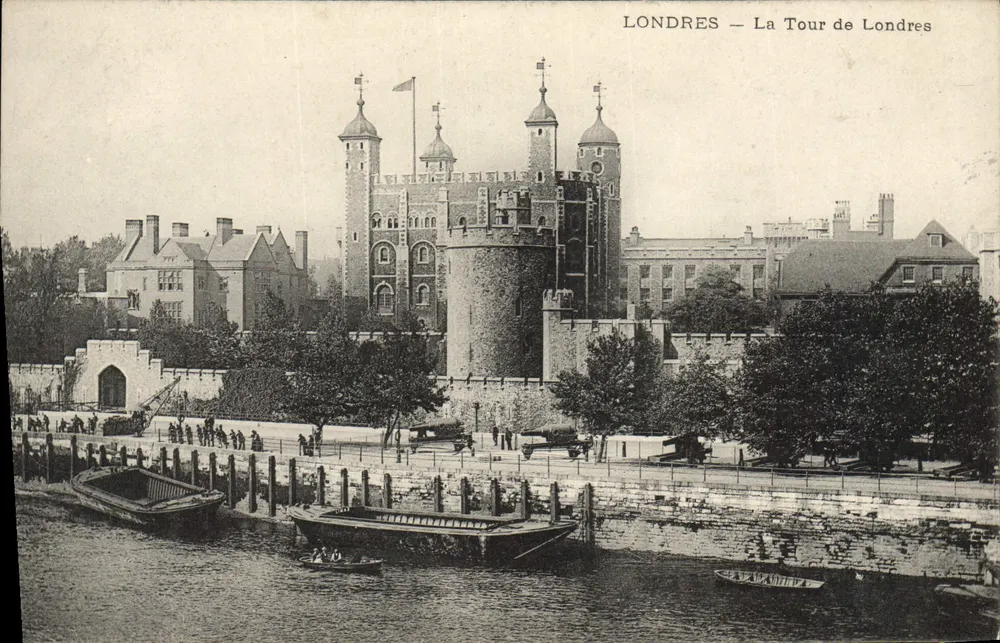 Londres — A Torre de Londres — Editor não identificado, número de série não visível - Frente