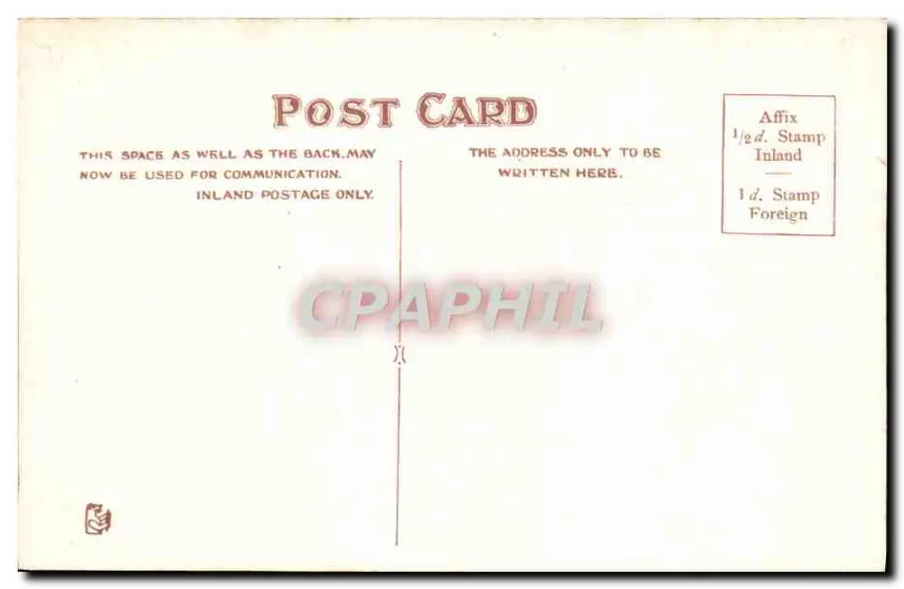 Westminster Pier und New Scotland Yard — London — Verlag 'The Picture Post Card Co.' Nr. 22427 - Rückseite