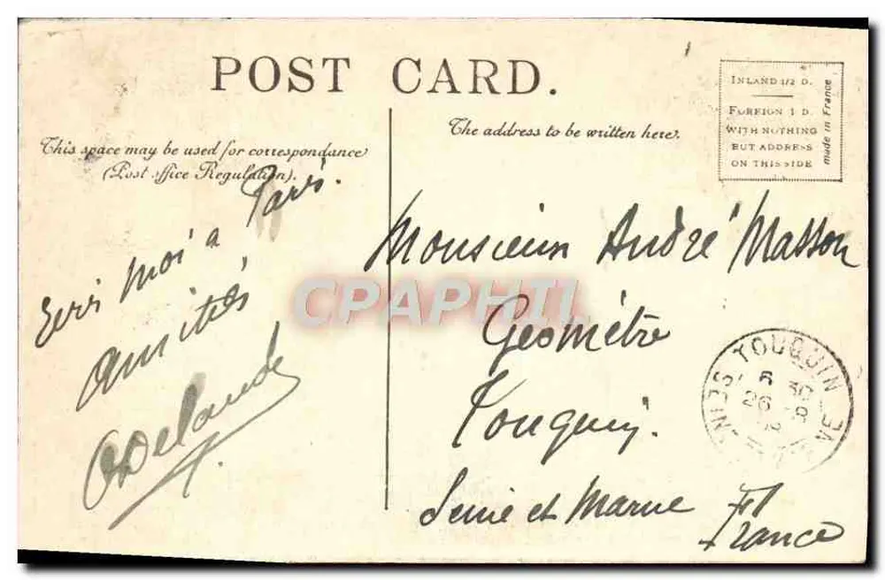 LONDRES E.C. — A Torre de Londres — A Torre Branca — LL. — N° 64 - Verso