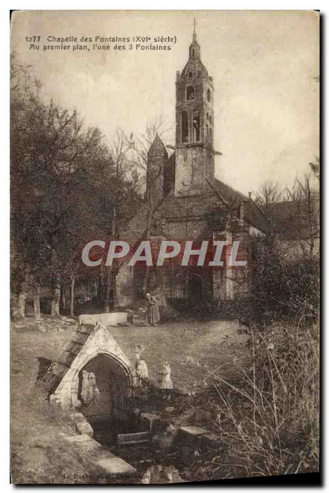 Kapelle der Fontaines — 15. Jahrhundert — Duchesne, n°1277 - Vorderseite