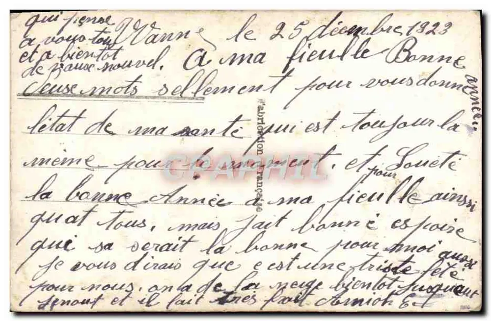 Iris ao bordo de um lago — DS-EB Paris, n°2260 - Verso