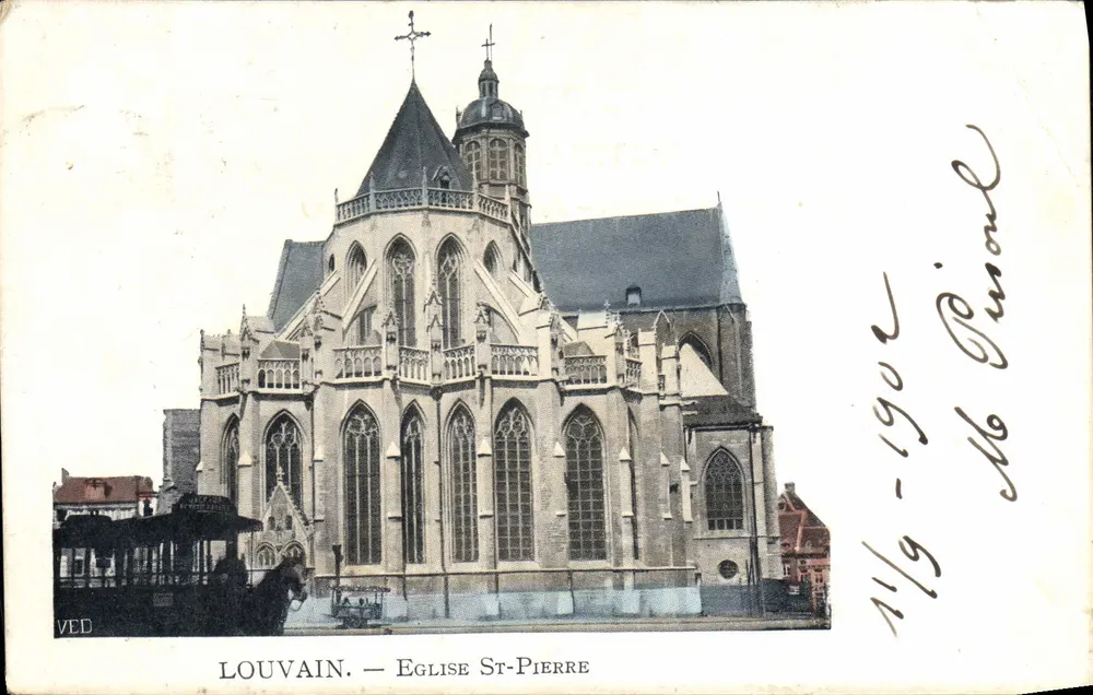 Louvain — Église Saint-Pierre — VED - Frente