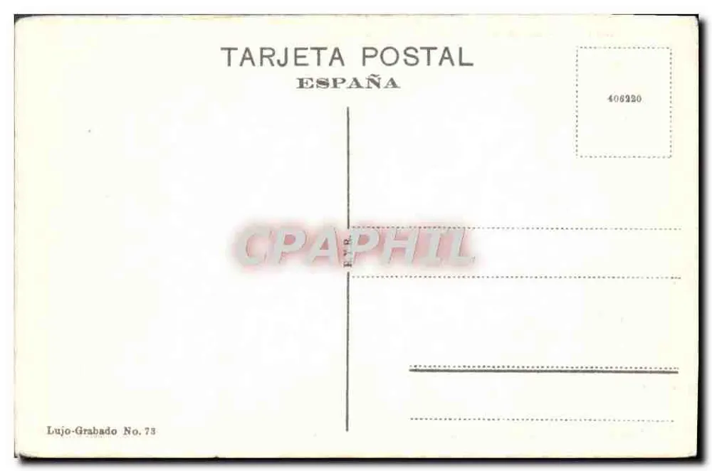 Sevilla. Alcazar. Bad von Dª María de Padilla — Luxus-Grabung Nr. 73 - Rückseite