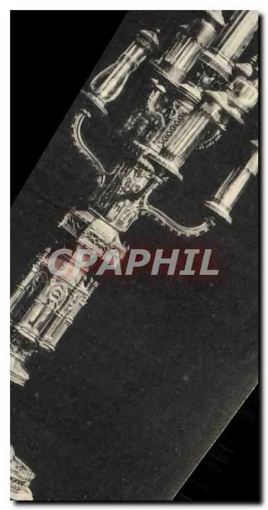 Gotischer Reliquienschrein mit verschiedenen Reliquien — 15. Jahrhundert — Ochavo — Phototypia T. Ochavo, Barcelona - Vorderseite