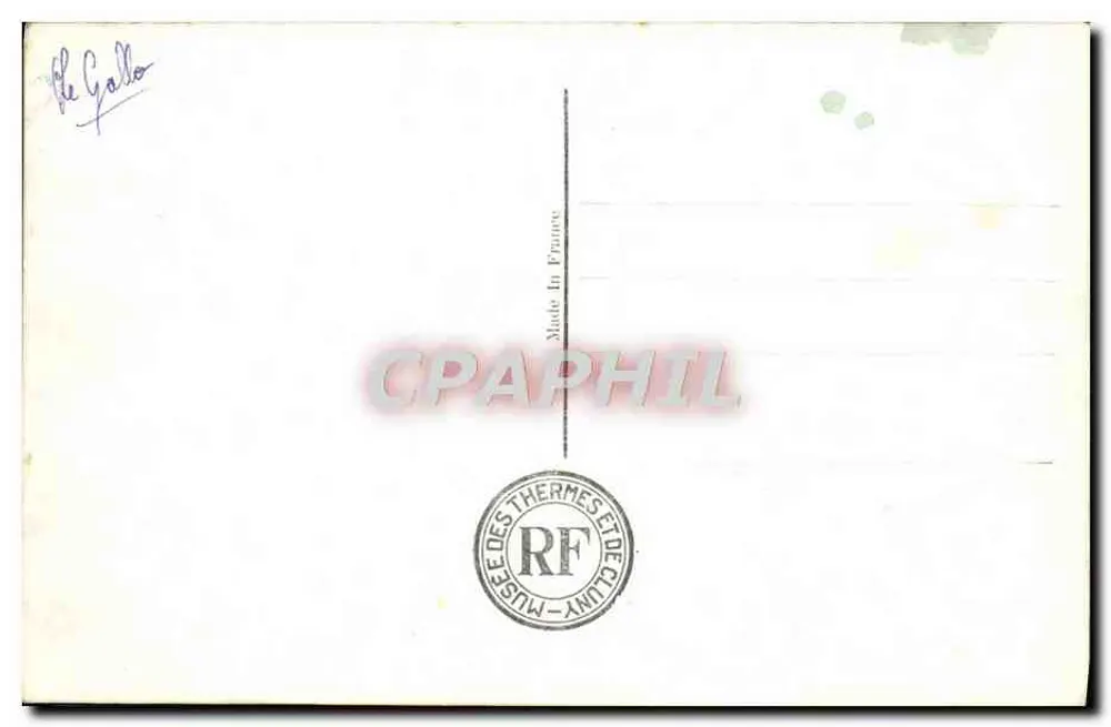 Cluny — Caja de matrimonio — Arte veneciano siglo XVII - Reverso