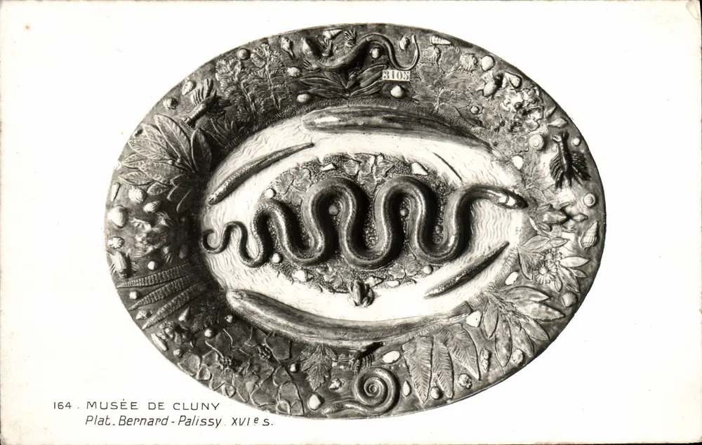 Prato Bernard-Palissy — Século XVII — Museu de Cluny - Frente