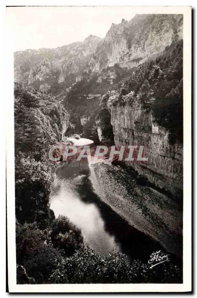 As Gorges do Tarn — Vista geral dos Détroits — Edições Articas — n° 1305 C - Frente
