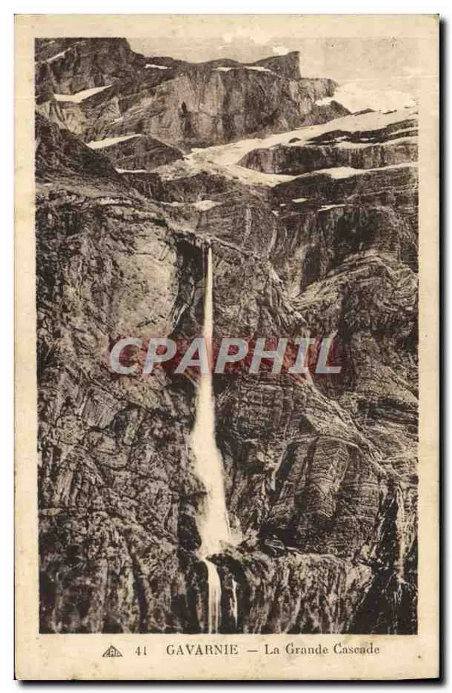 Gavarnie — A Grande Cascata — n°41 - Frente