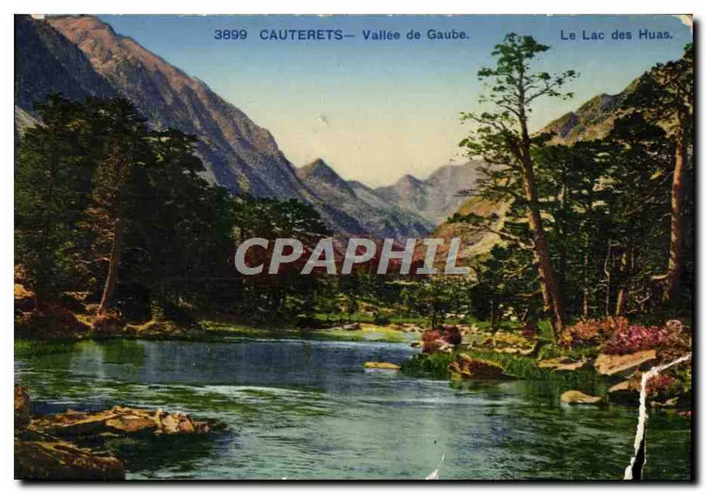 Cauterets — Vallée de Gaube — Le Lac des Huas - Vorderseite