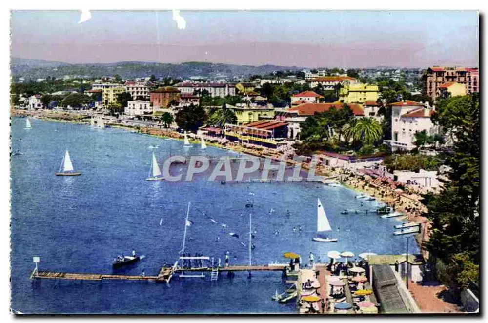 Juan-les-Pins — Vista geral — Éditions G. C. - Adia, Nice - Frente